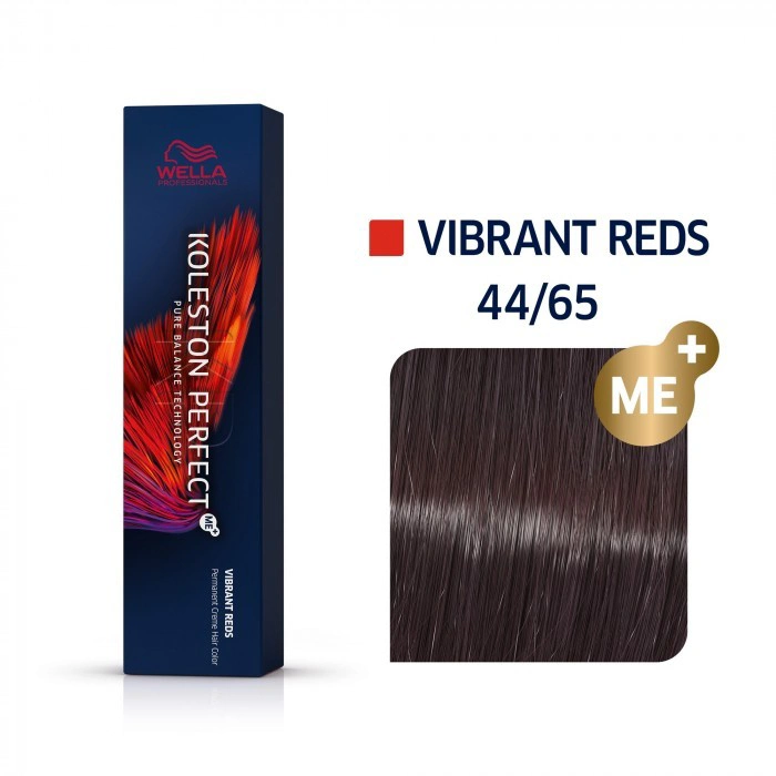 Wella Koleston Perfect Me+ Hajfesték - 44/65 - 60ml - Mahagóni Lila Intenzív Középbarna képe 1